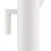 Alessi Plissé Thermosfles 1 Liter Kunststof Wit