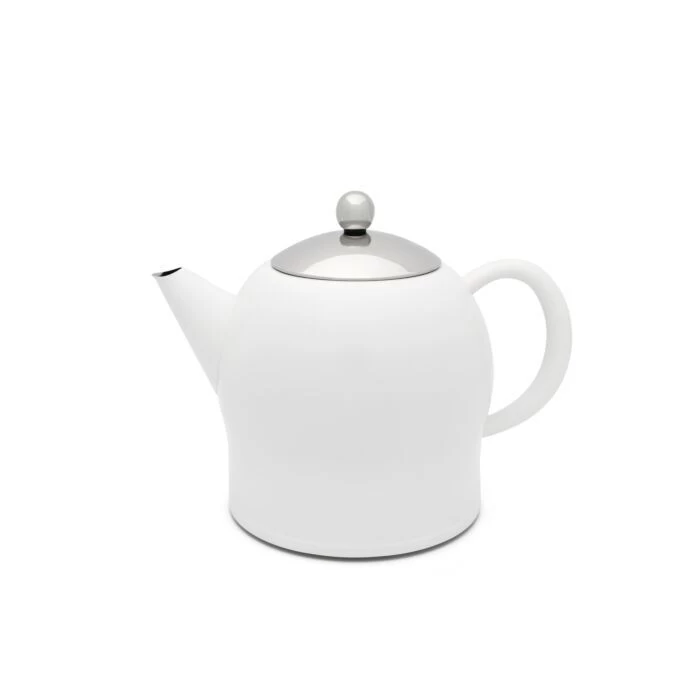 Bredemeijer Minuet Santhee Theepot 1,4 Liter Mat Wit 1 Bredemeijer Minuet Santhee Theepot 1,4 Liter Mat Wit