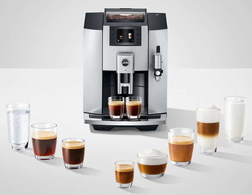 Jura E8 Moonlight Silver (EB) 12 Jura E8 Moonlight Silver (EB) - Afbeelding 12