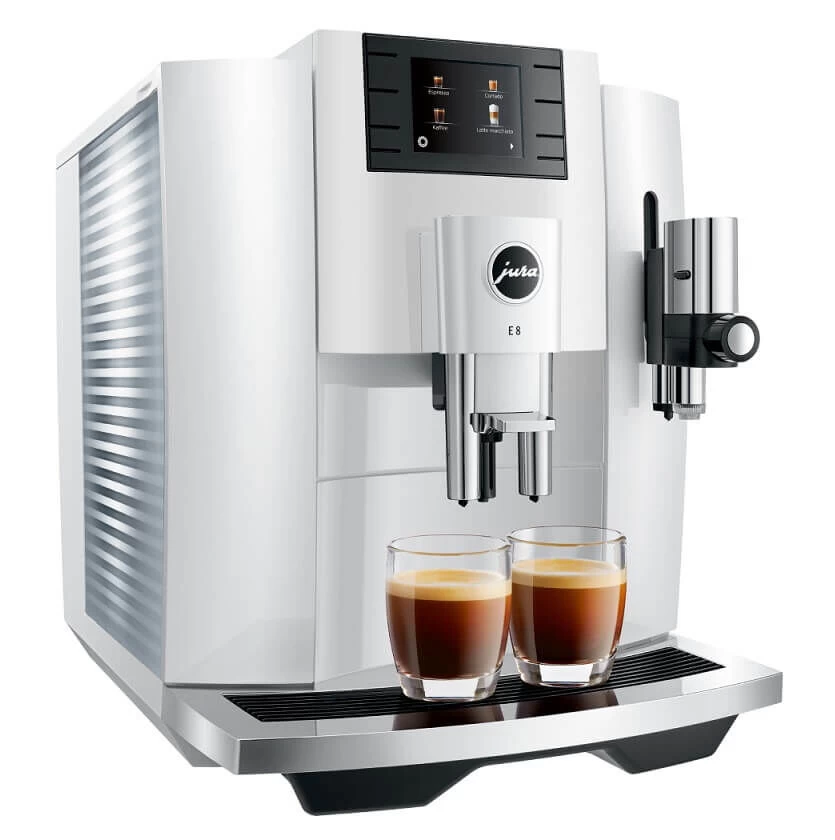 Jura E8 Piano White (EB) 2 Jura E8 Piano White (EB) - Afbeelding 2