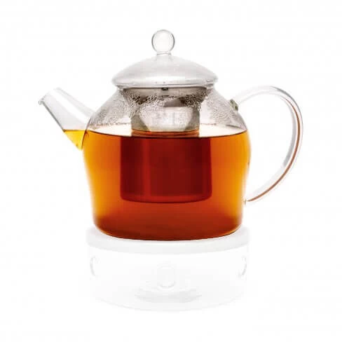 Bredemeijer Minuet Santhee Theepot 1,2 Liter Glas 3 Bredemeijer Minuet Santhee Theepot 1,2 Liter Glas - Afbeelding 3