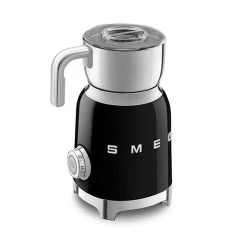 Smeg 50's Style Elektrische Melkopschuimer 600 Ml Zwart -Goedkope Koffiedrankjes 18487.970