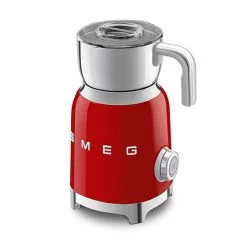 Smeg 50's Style Elektrische Melkopschuimer 600 Ml Rood -Goedkope Koffiedrankjes 18501.970
