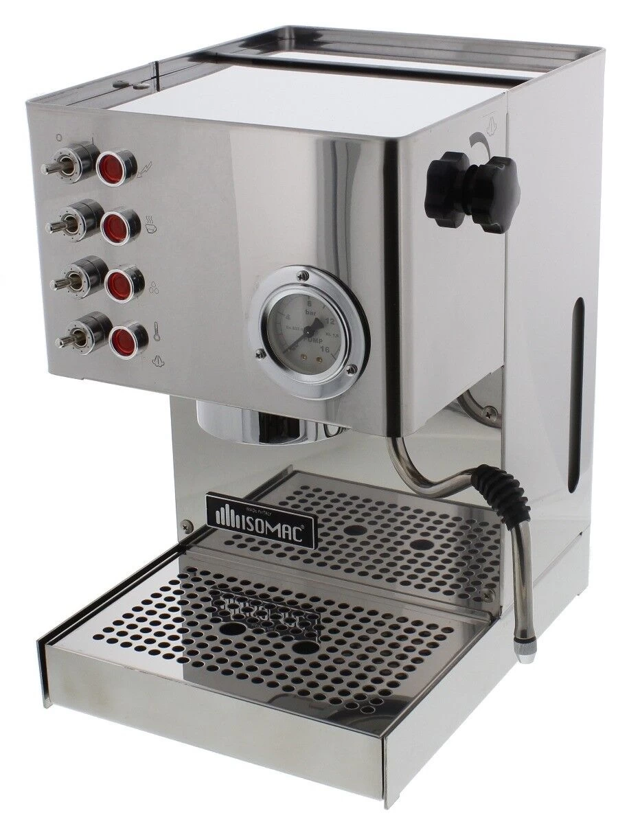Isomac Venus Espressomachine 3 Liter Rvs Glans 1 Isomac Venus Espressomachine 3 Liter Rvs Glans