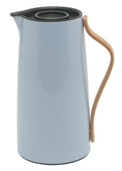 Stelton Koffie Thermoskan 1,2 Liter Rvs Blauw