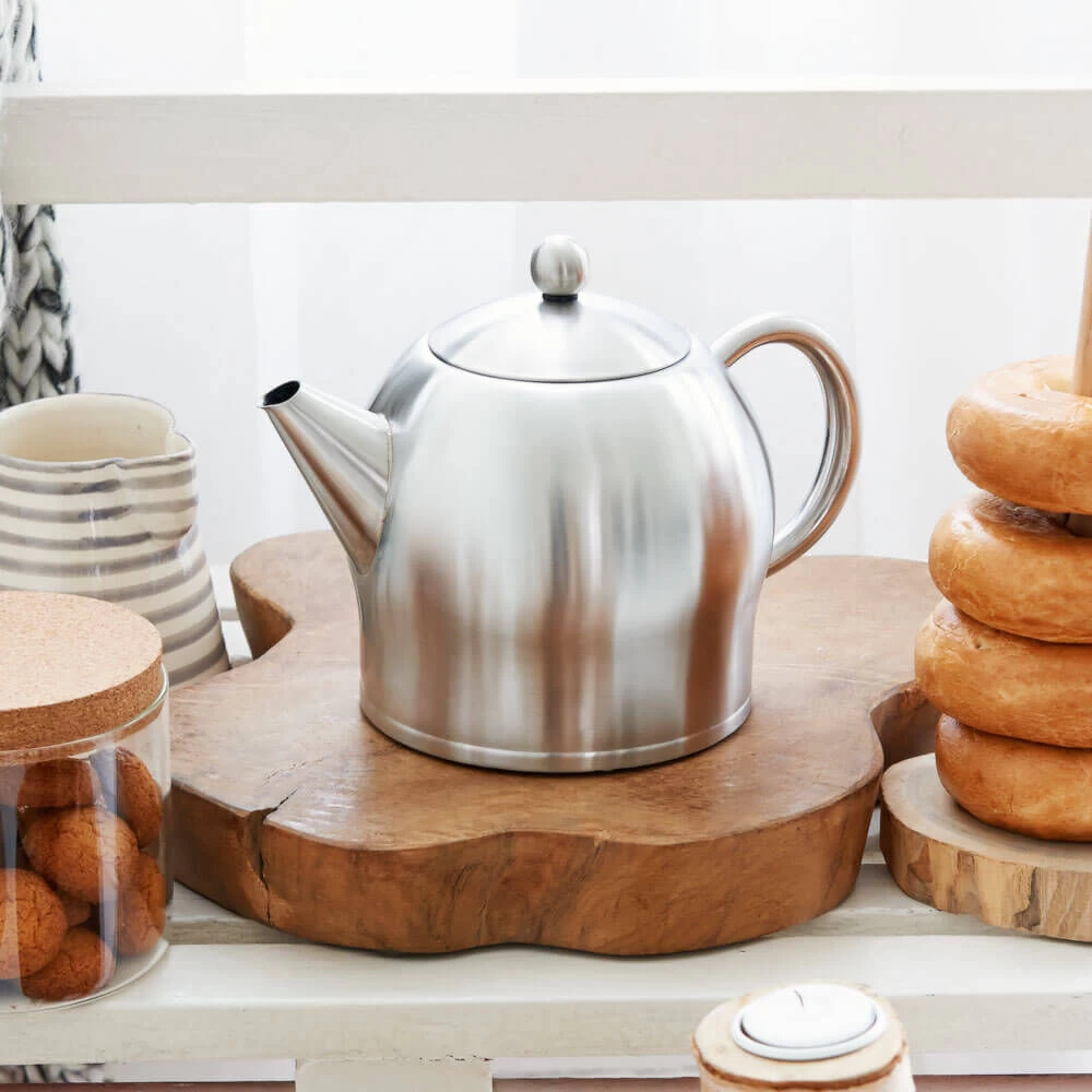 Bredemeijer Minuet Santhee Theepot 1,4 Liter Rvs Mat 3 Bredemeijer Minuet Santhee Theepot 1,4 Liter Rvs Mat - Afbeelding 3