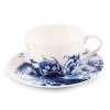 Royal Delft Peacock Symphony Theekop + Schotel 220 Ml Aardewerk