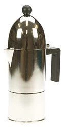 Alessi La Cupola Mokapot 6-kops Aluminium Glans