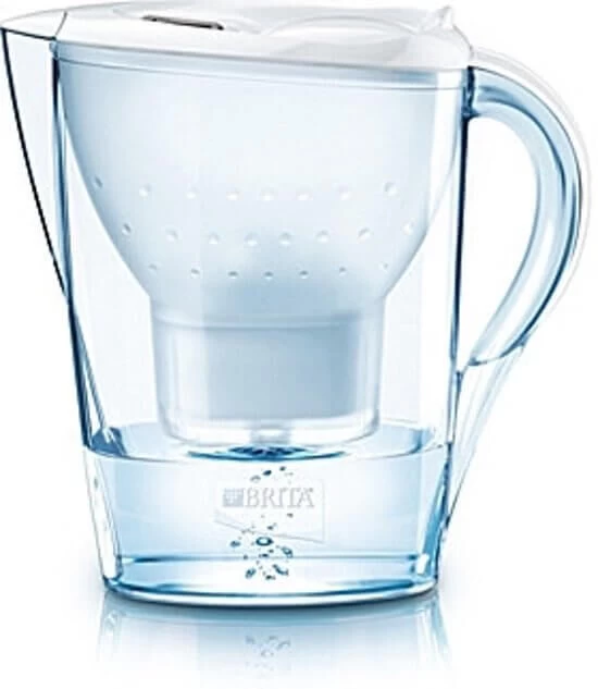 Brita Marella XL Waterfilterkan 3,5 Liter Kunststof Wit 1 Brita Marella XL Waterfilterkan 3,5 Liter Kunststof Wit