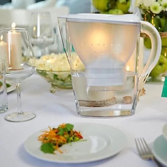 Brita Marella XL Waterfilterkan 3,5 Liter Kunststof Wit 2 Brita Marella XL Waterfilterkan 3,5 Liter Kunststof Wit - Afbeelding 2