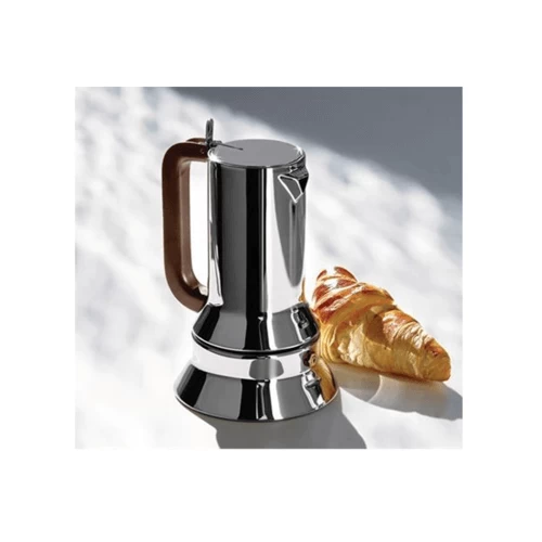 Alessi 9090/1 Mokapot 1-kops Rvs Glans 3 Alessi 9090/1 Mokapot 1-kops Rvs Glans - Afbeelding 3
