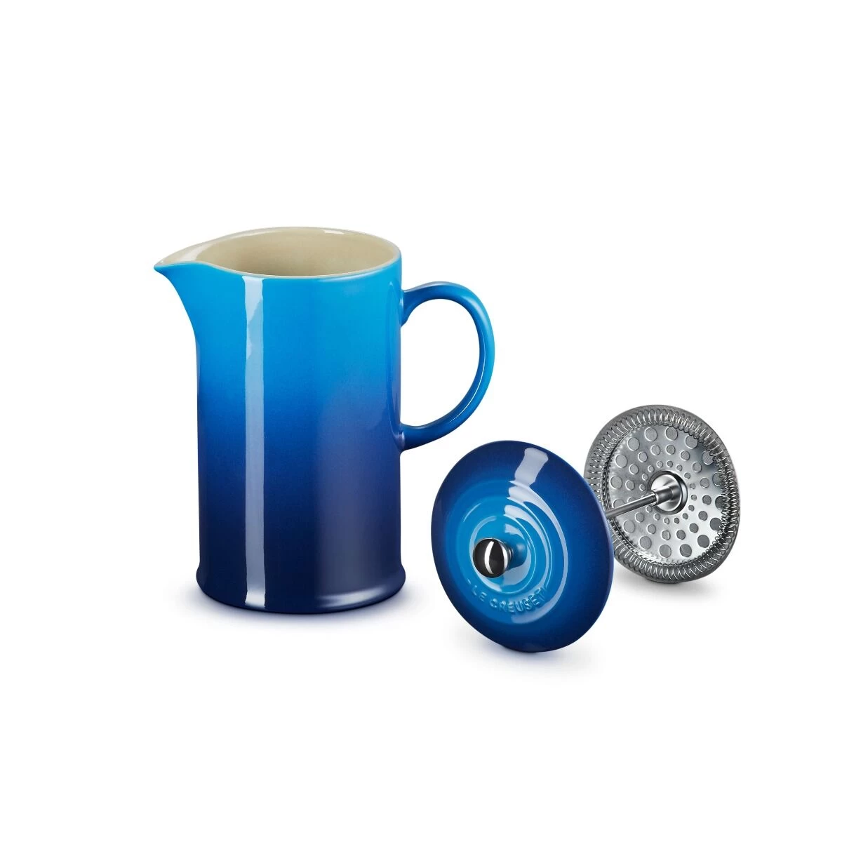 Le Creuset Cafetière 800 Ml Aardewerk Azure 3 Le Creuset Cafetière 800 Ml Aardewerk Azure - Afbeelding 3
