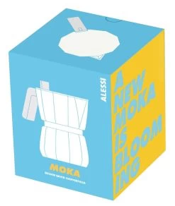 Alessi Moka David Chipperfield Mokapot 1 Kops Aluminium -Goedkope Koffiedrankjes dc06 6 03