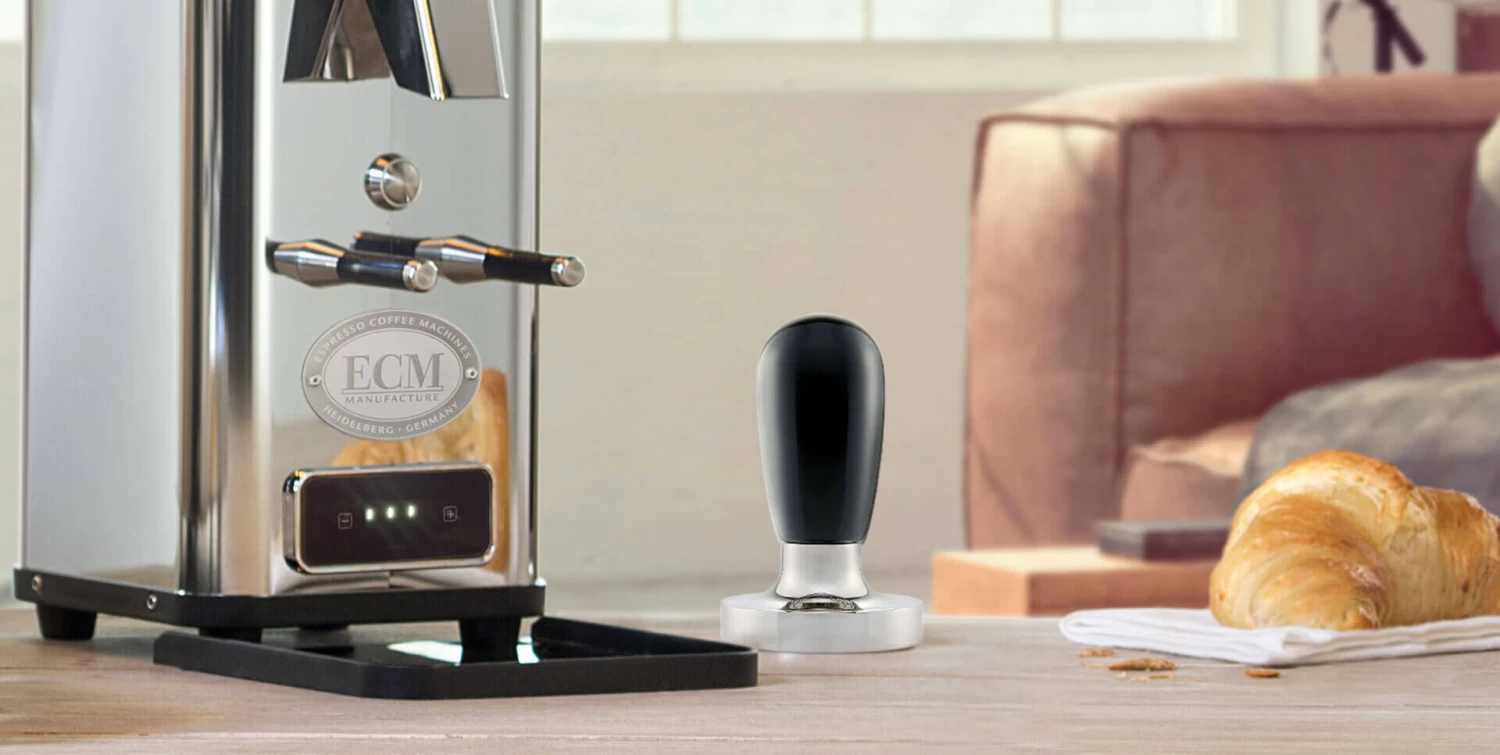 ECM Koffietamper Bol ø 58 Mm Rvs Zwart 2 ECM Koffietamper Bol ø 58 Mm Rvs Zwart - Afbeelding 2