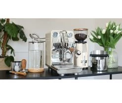 ECM Puristika Espressomachine Rvs / Crème 7 ECM Puristika Espressomachine Rvs / Crème -Goedkope Koffiedrankjes ecm puristika creme milieu
