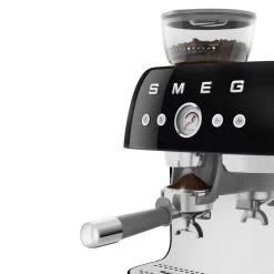 Smeg 50's Style Handmatige Espressomachine 2,4 Liter Zwart -Goedkope Koffiedrankjes egf03bleu 5 1