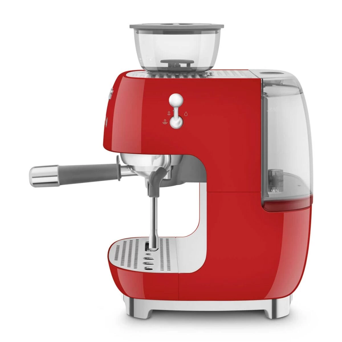 Smeg 50's Style Handmatige Espressomachine 2,4 Liter Rood 2 Smeg 50's Style Handmatige Espressomachine 2,4 Liter Rood - Afbeelding 2