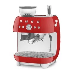 Smeg 50's Style Handmatige Espressomachine 2,4 Liter Rood