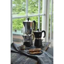 Forever Miss Moka Prestige Mokapot 6-kops Aluminium Mat -Goedkope Koffiedrankjes forever mokapot 1 5