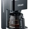 Graef Filterkoffiemachine Met Glazen Kan 1,25 Liter Zwart