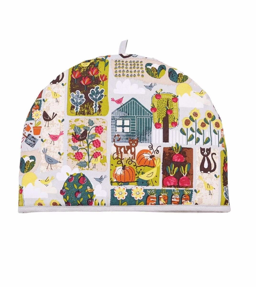 Ulster Weavers Home Grown Theemuts Katoen Grijs 1 Ulster Weavers Home Grown Theemuts Katoen Grijs