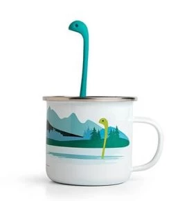 Ototo Cup Of Nessie Theeinfuser En Beker Kunststof/emaille Blauw -Goedkope Koffiedrankjes ot ot920 3
