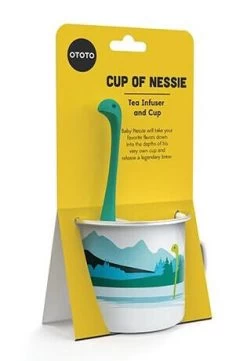 Ototo Cup Of Nessie Theeinfuser En Beker Kunststof/emaille Blauw -Goedkope Koffiedrankjes ot ot920 4