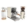 ECM Puristika Espressomachine En C-Manuale 54 Bonenmaler Rvs / Crème