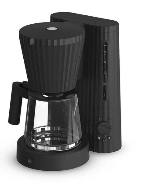 Alessi Plissé Koffiezetapparaat 1,5 Liter Kunststof Zwart 1 Alessi Plissé Koffiezetapparaat 1,5 Liter Kunststof Zwart
