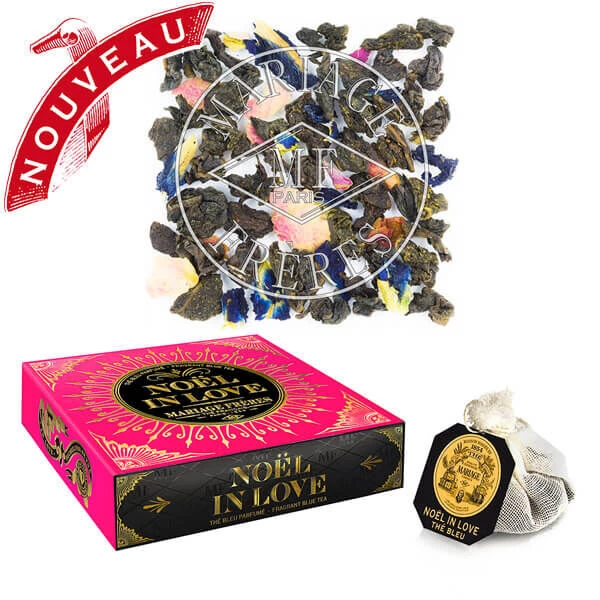 Mariage Frères Noël In Love Blauwe Thee 30 Zakjes 1 Mariage Frères Noël In Love Blauwe Thee 30 Zakjes