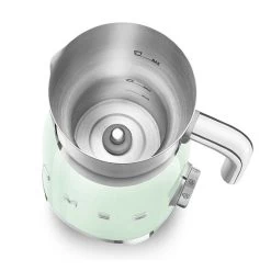 Smeg 50's Style Elektrische Melkopschuimer 600 Ml Watergroen -Goedkope Koffiedrankjes watergroen 2